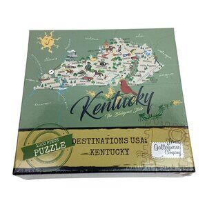 Galleyware “Destinations USA Kentucky” Sealed New 1000 Piece Premium Jigsaw Puzz